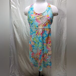 SPUNKWEAR Large RACERBACK DRESS Built-in-Bra Day to Night Beach Resort